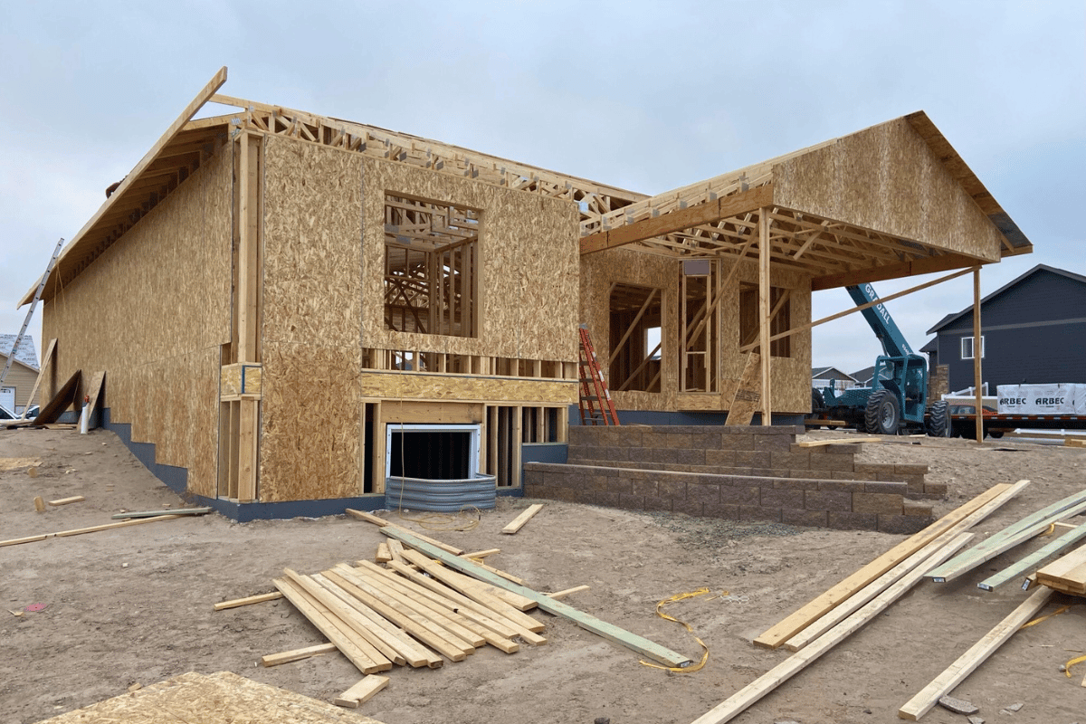 Progressive residential framing construction